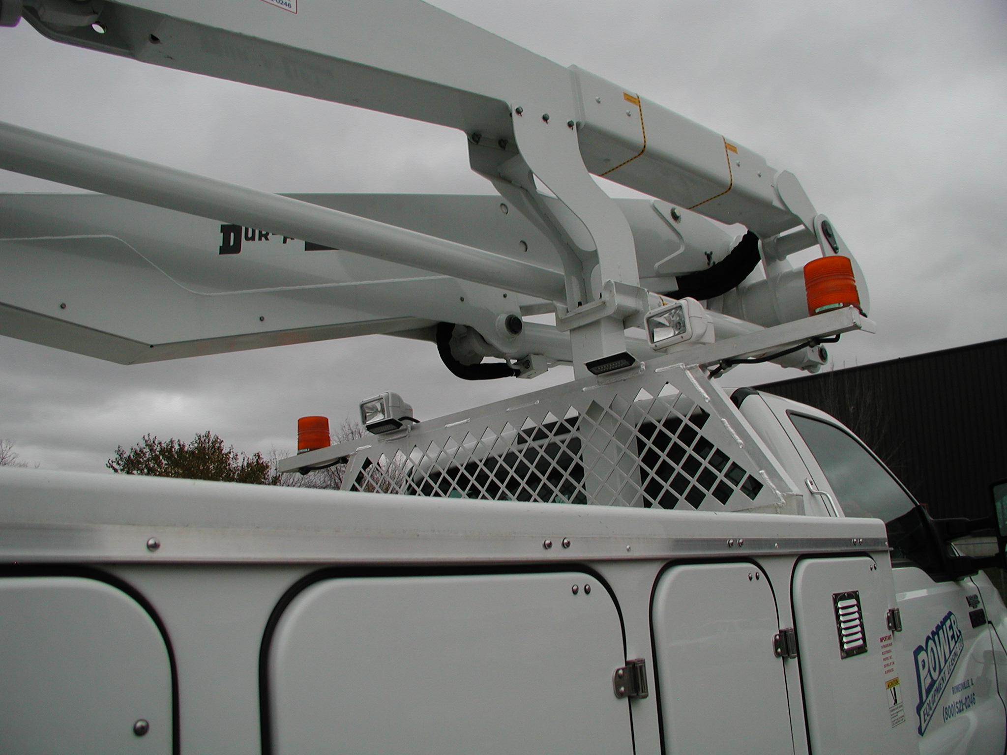 Close Up Photo Of Truck Lift — Naperville, IL — Power Equipment Leasing Co.
